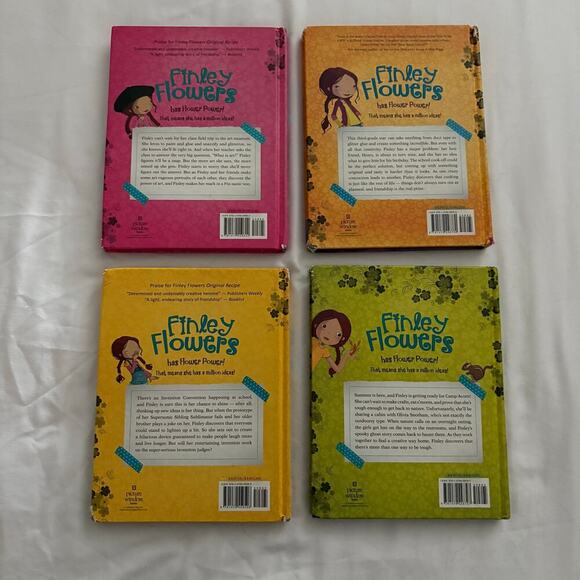 FINLEY FLOWERS by Jessica Young Picture Windows Books Lot 4 Hardcover Children's - Picture 2 of 7